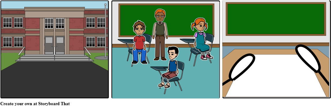 The Day The Crayons Quit - School (1164x385), Png Download