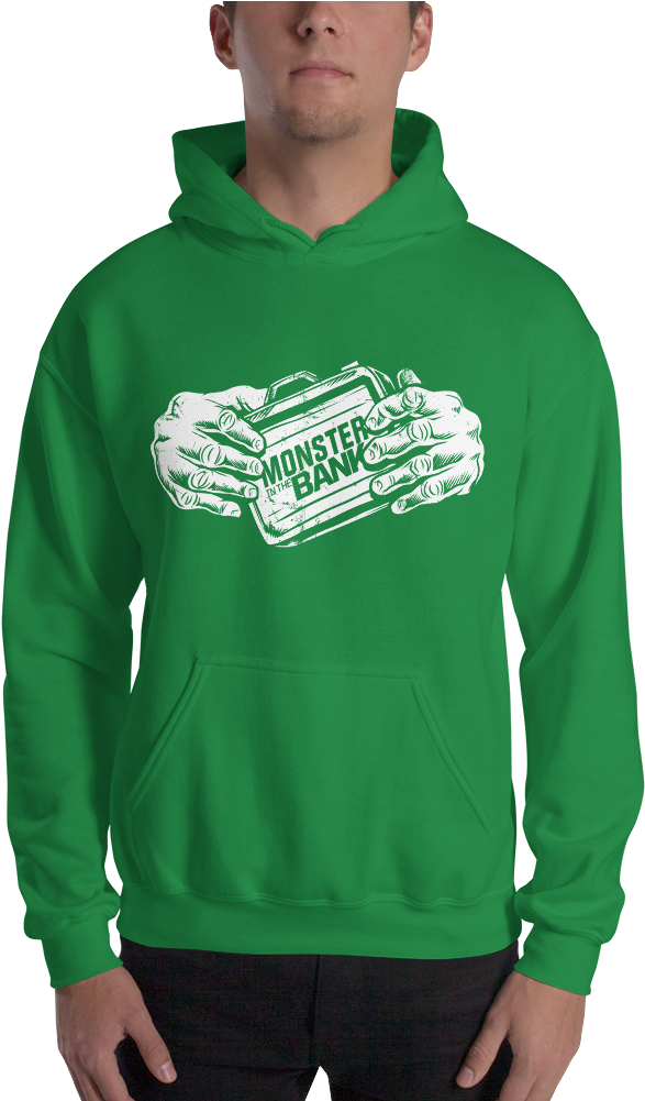Braun Strowman "monster In The Bank" Pullover Hoodie - Sweatshirt (1000x1000), Png Download