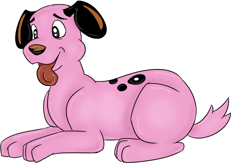 Courage The Cowardly Dog - Cartoon (868x619), Png Download
