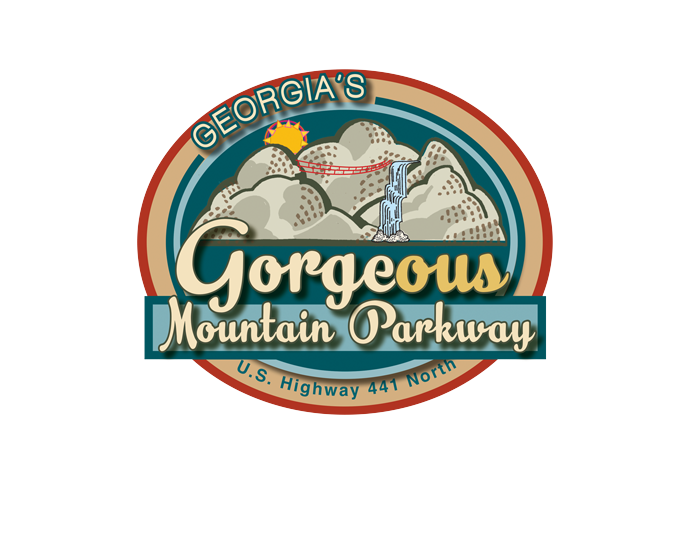 Georgia's Gorgeous Mountain Parkway Us Hiway 441 North - Label (750x576), Png Download