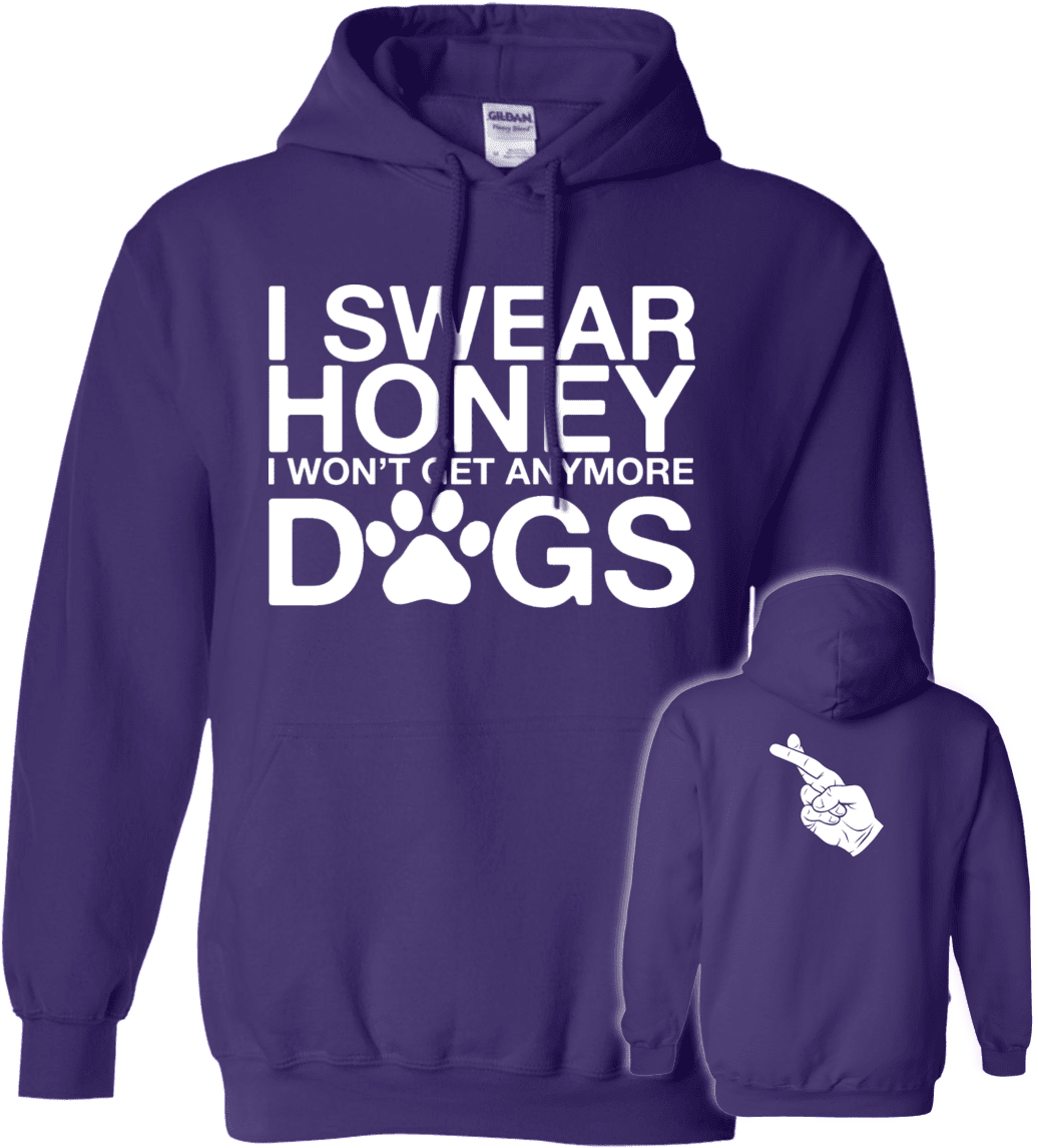 Load Image Into Gallery Viewer, I Swear Honey No More - Hoodie (1155x1155), Png Download