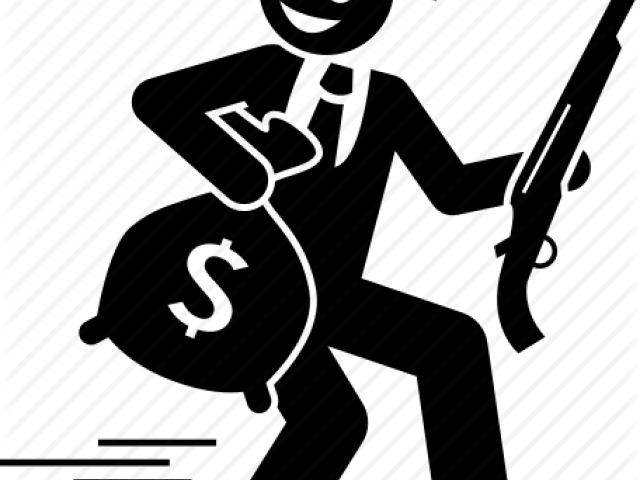 Thug Clipart Robber - Illustration (640x480), Png Download