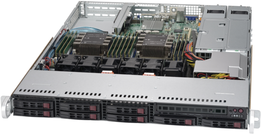 It Server - Supermicro Sys 1029p Wtr (1000x610), Png Download
