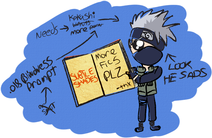 Y So Sad, Kakashi - Cartoon (732x489), Png Download