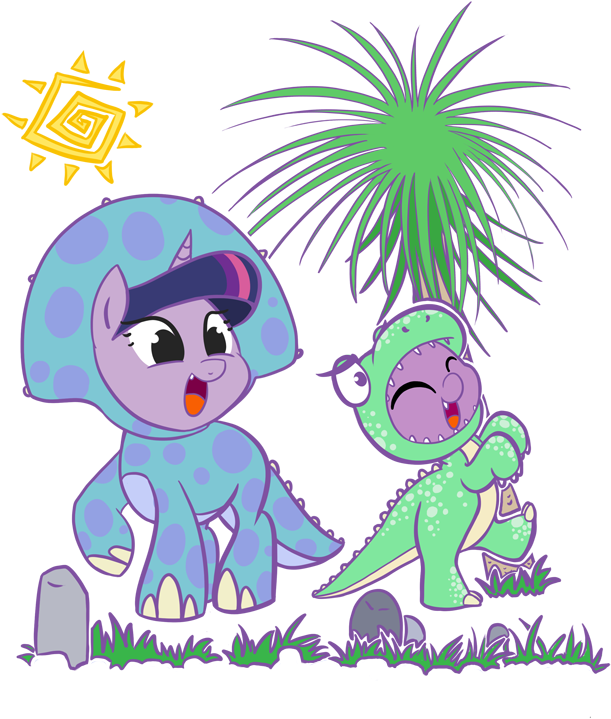 Why A Triceratops And Not A Pterodactyl Or Did Rainbow - Pony T Rex (638x825), Png Download