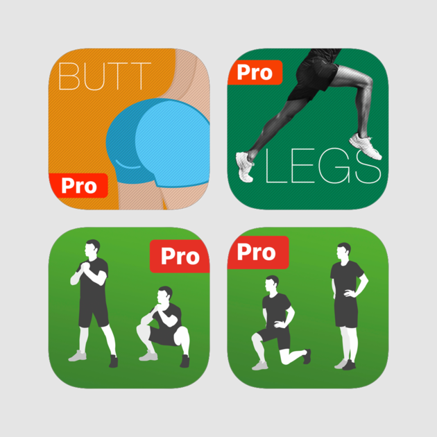 Butt And Legs Trainings - Illustration (630x630), Png Download