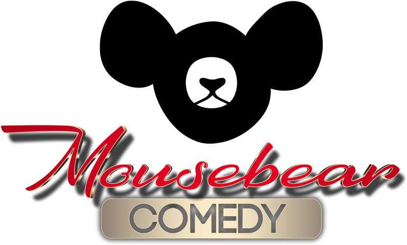 Mousebear Comedy Logo (900x506), Png Download