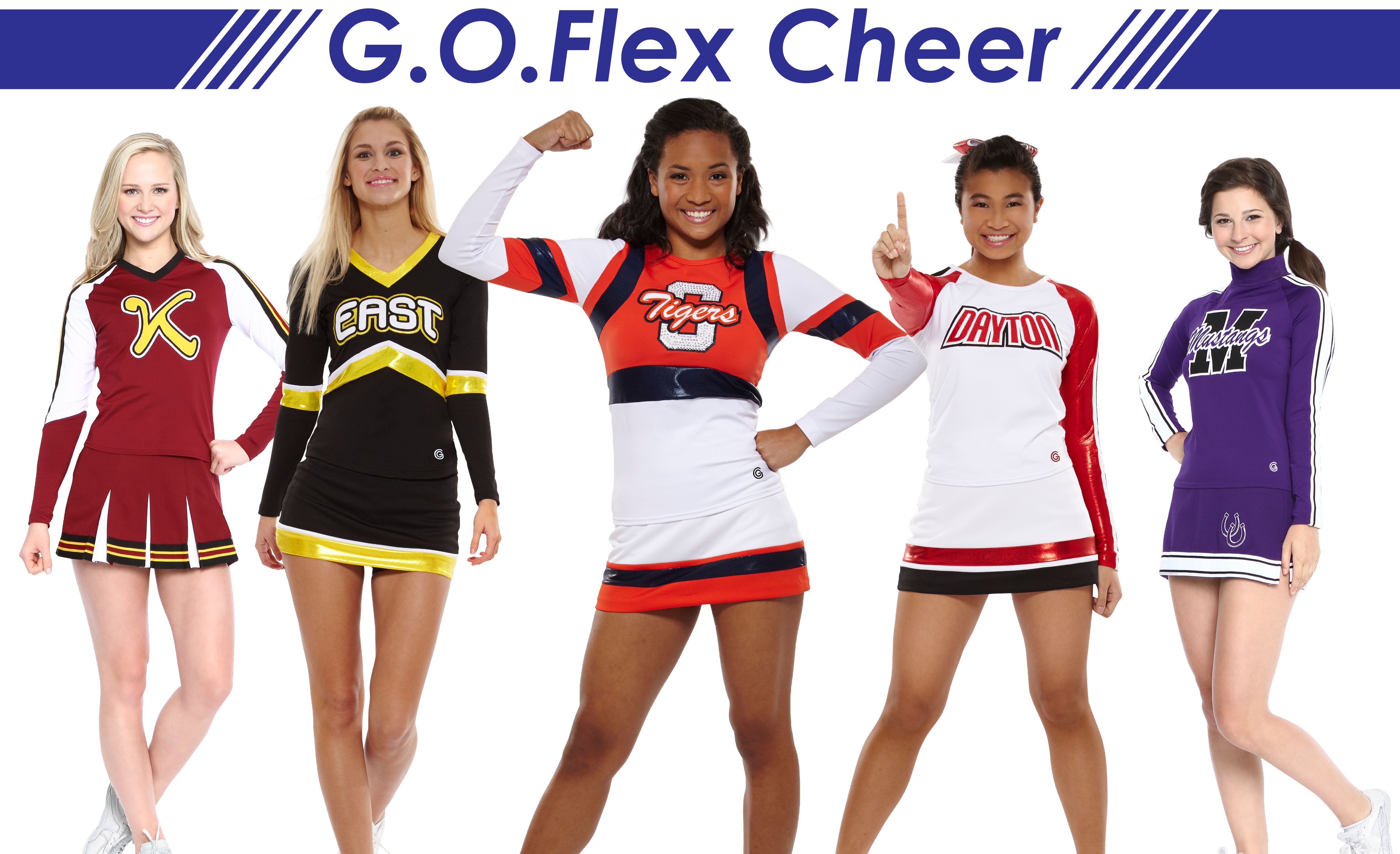 Flex Is Game On's Own Performance Fabric - Cheerleading (5056x3084), Png Download