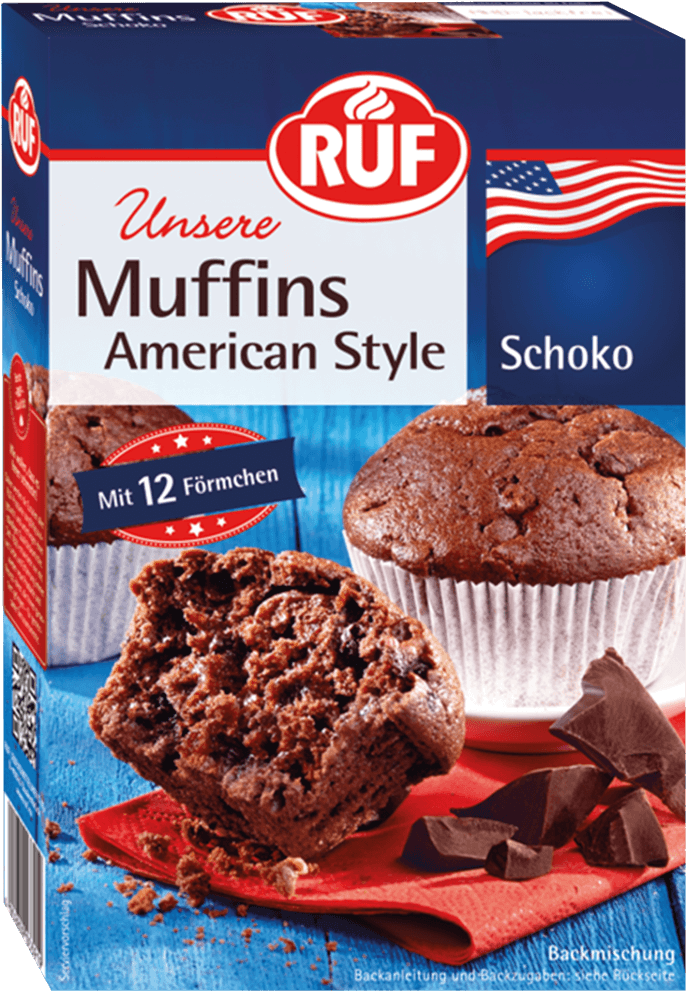 Ruf Muffins Çokollatë - Ruf (1273x1262), Png Download