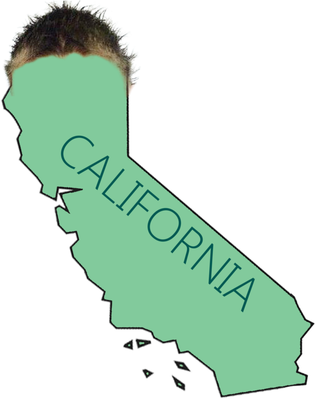8486797 - California (772x804), Png Download