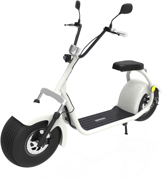Create Your Citycoco & Chose Your Style Choose From - Electric Scooter 1200w (1024x774), Png Download