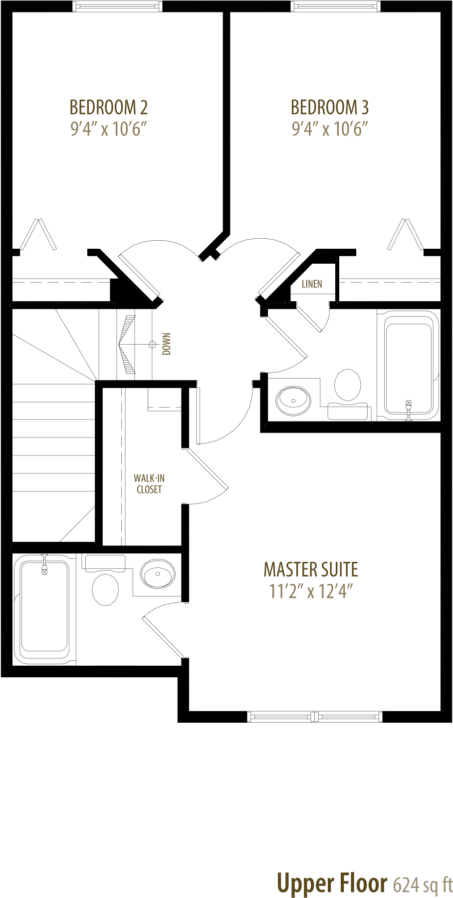 Bolero Floorplan - Diagram (1128x2255), Png Download