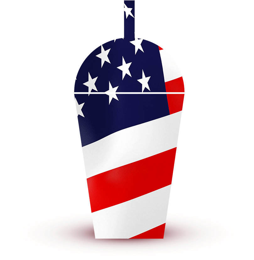 Flag Of The United States (1000x1000), Png Download