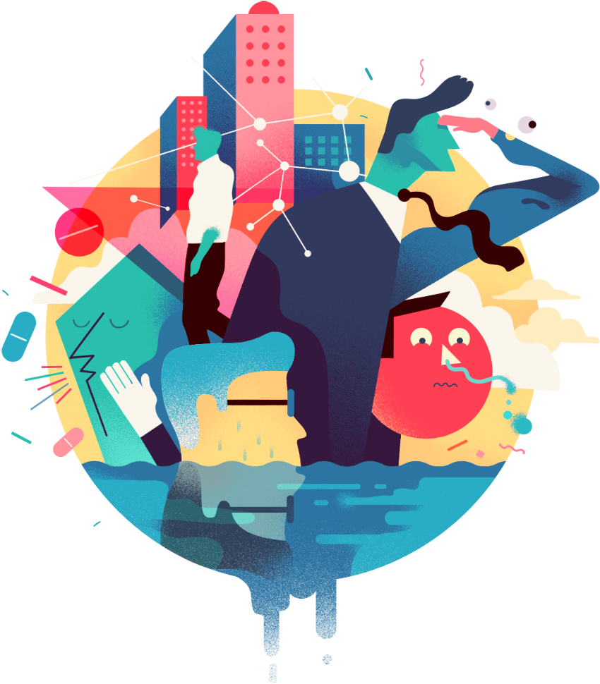 Benny Box Flat Design Illustration, Simple Illustration, - Illustration (930x1025), Png Download