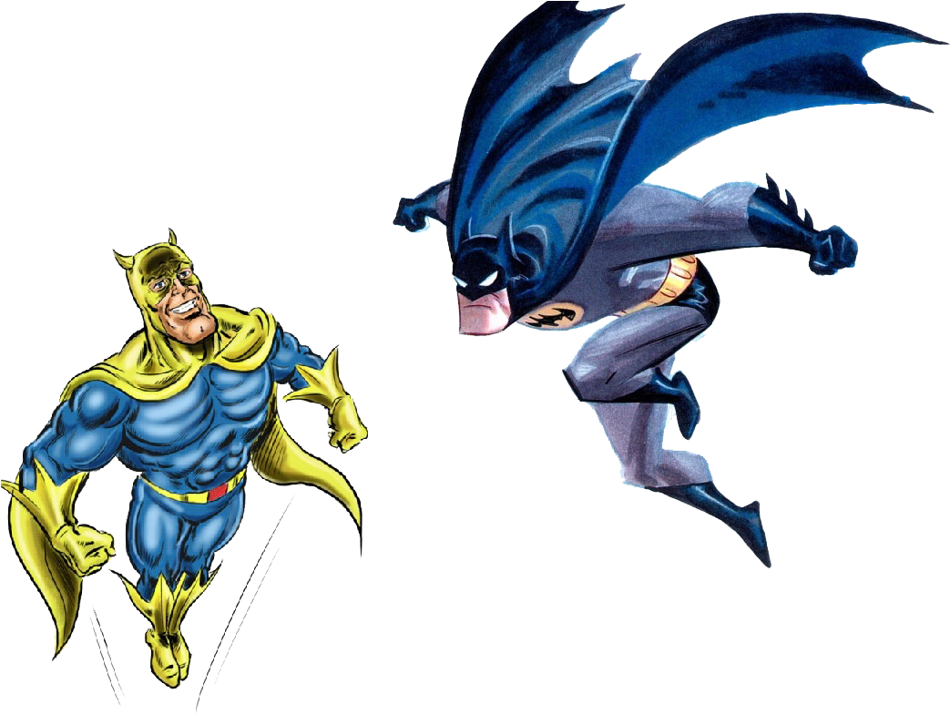 No Caption Provided - Bananaman Vs Superman (1047x818), Png Download