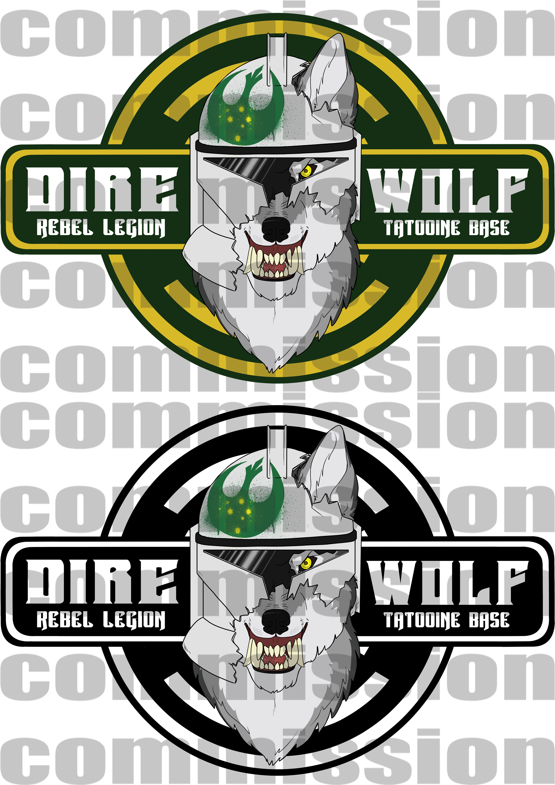 Direwolf Division Logo - Happy Birthday (2000x2747), Png Download