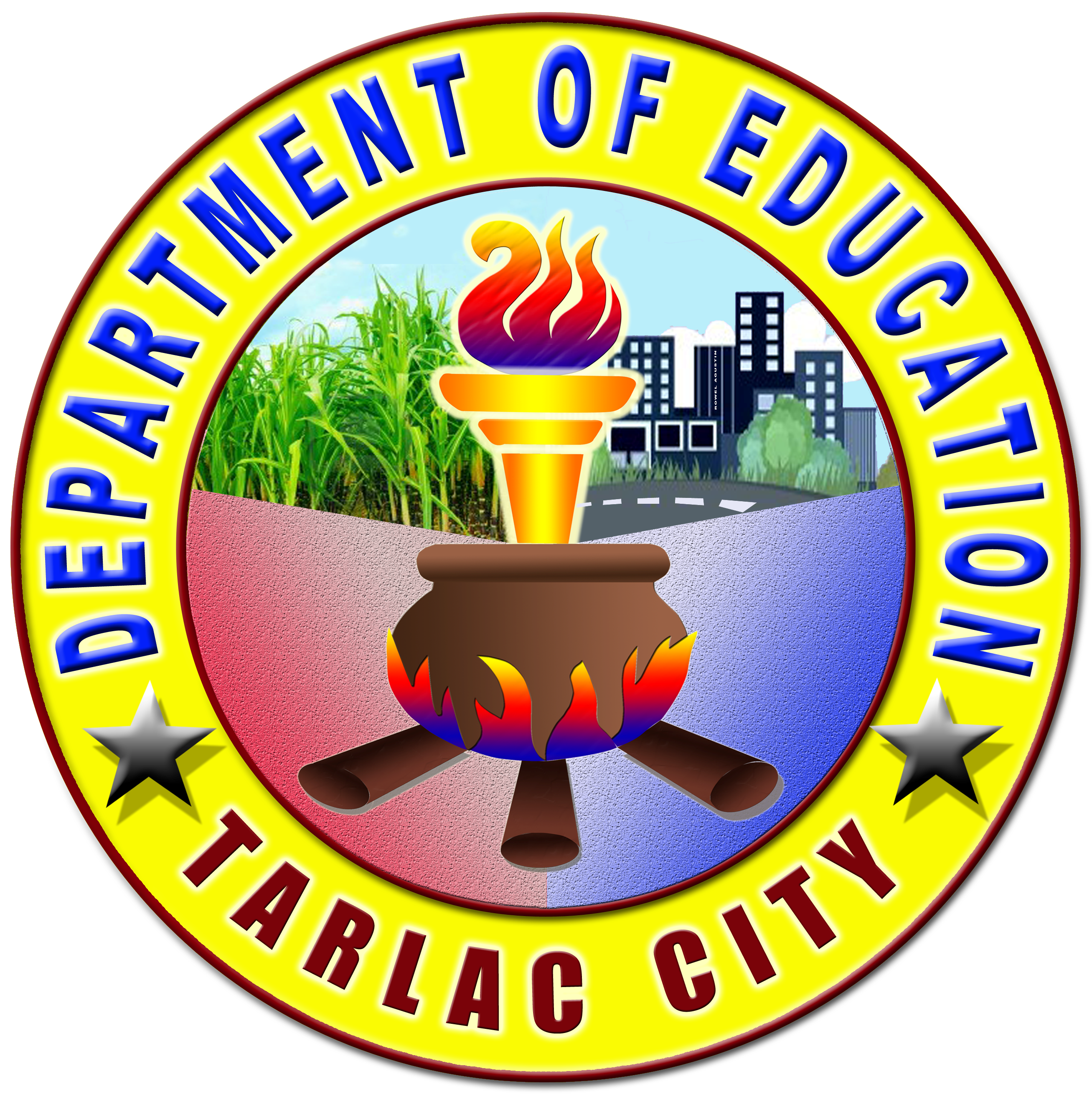 Tarlac City Schools Division Logo - Deped Tarlac City (2629x2629), Png Download