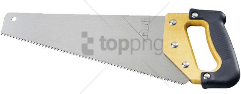 Free Png Download Hand Saw Png Images Background Png - Hand Saw Png (850x514), Png Download
