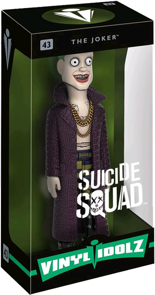 Joker Vinyl Idolz - Vinyl Idolz Suicide Squad Joker (600x600), Png Download