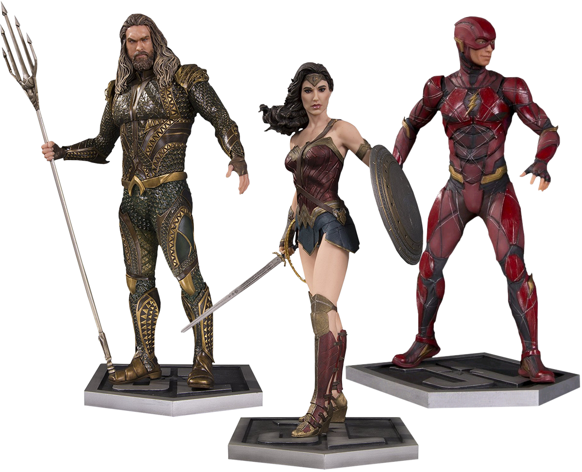 Flash Justice League Action Figure (1198x972), Png Download
