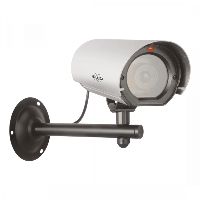Dummy Outdoor Camera With Led Flash Light - Dummy Surveillance Cameras (700x700), Png Download