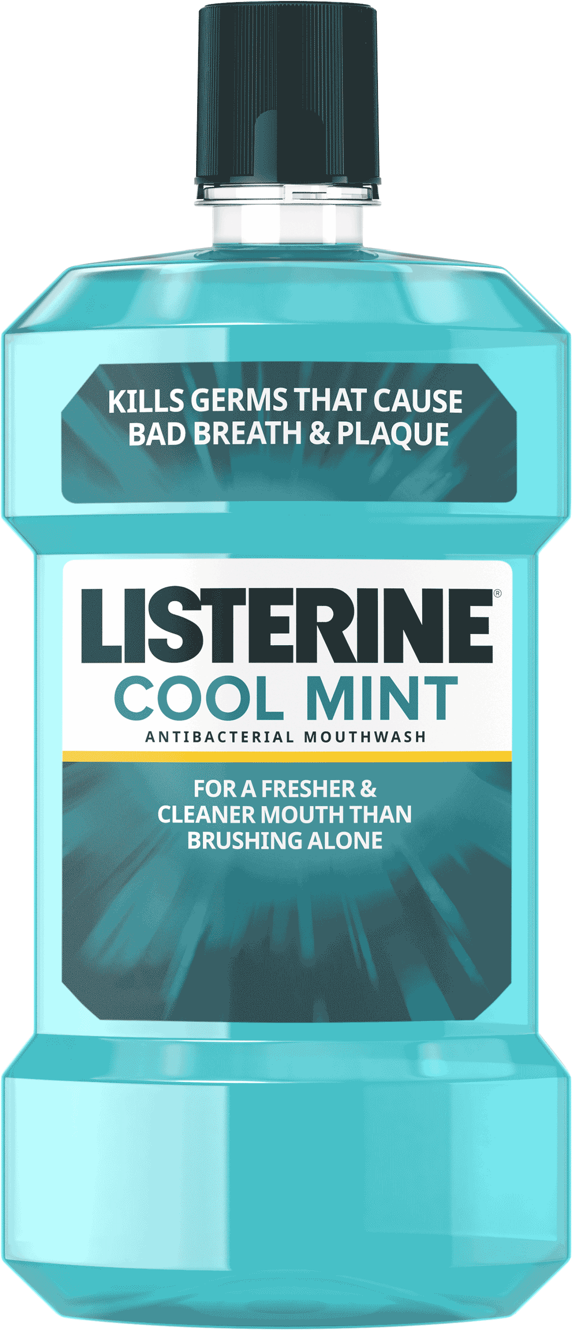 New Listerine Coolmint Clean - Listerine Ultra Clean Gum Protection Mouthwash (1024x1431), Png Download