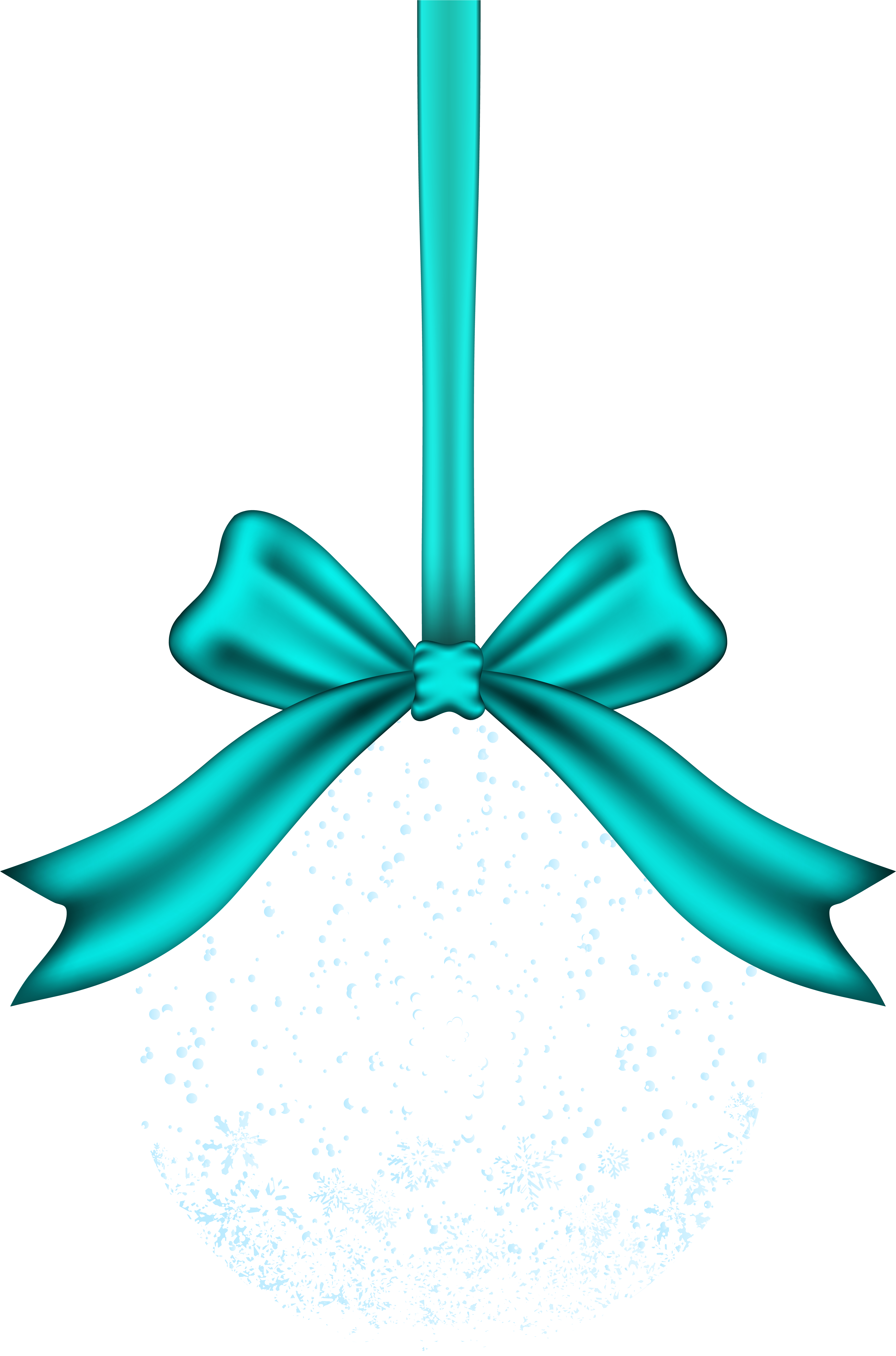 Transparent Christmas Ball Png Clip Art - Transparent Christmas Bow Png (5337x8000), Png Download