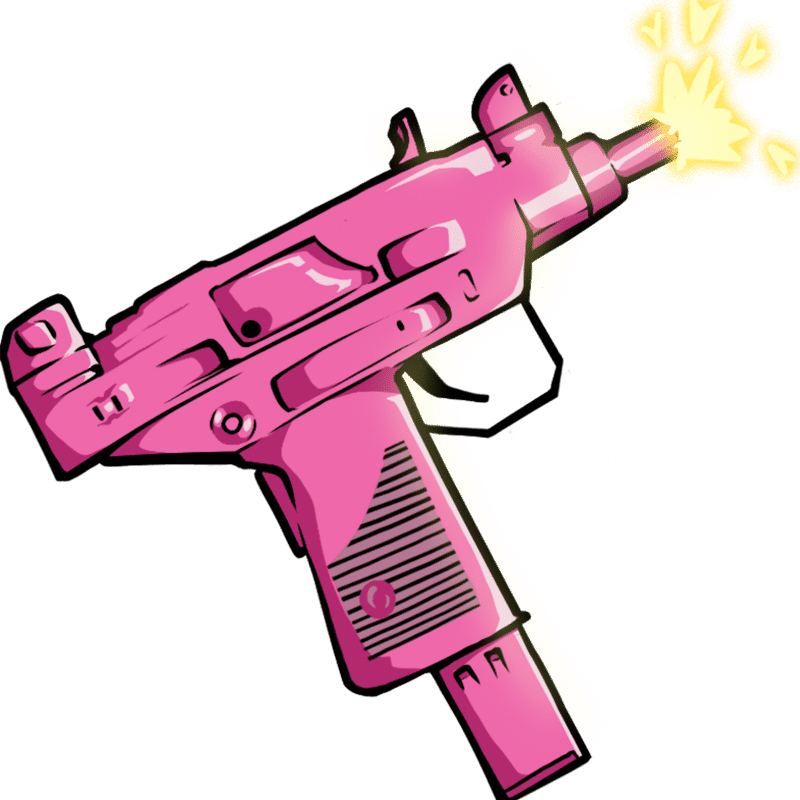 Uzi - Water Gun (800x800), Png Download