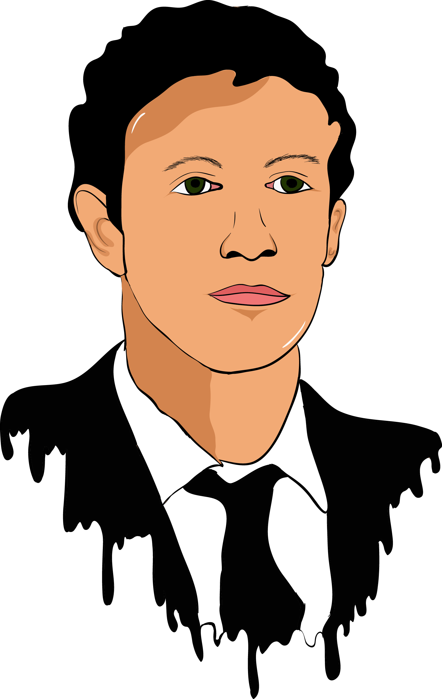 Welcome To Facebook Mark Zuckerberg - Illustration (1668x2641), Png Download