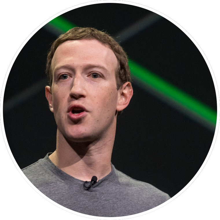 Vêtements De Mark Zuckerberg - Creador De Facebook (761x761), Png Download
