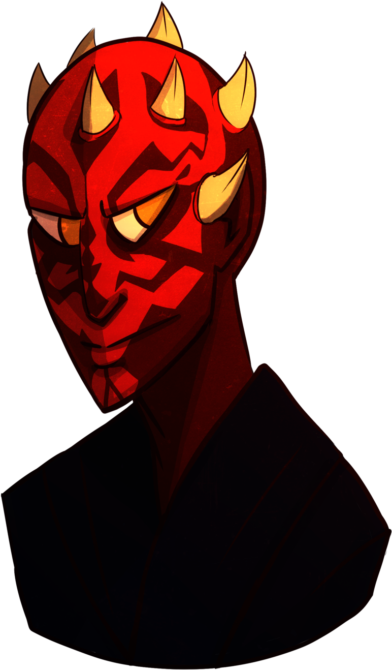 Started Darth Maul On May The Fourth, Finished On May - Illustration (1280x1408), Png Download
