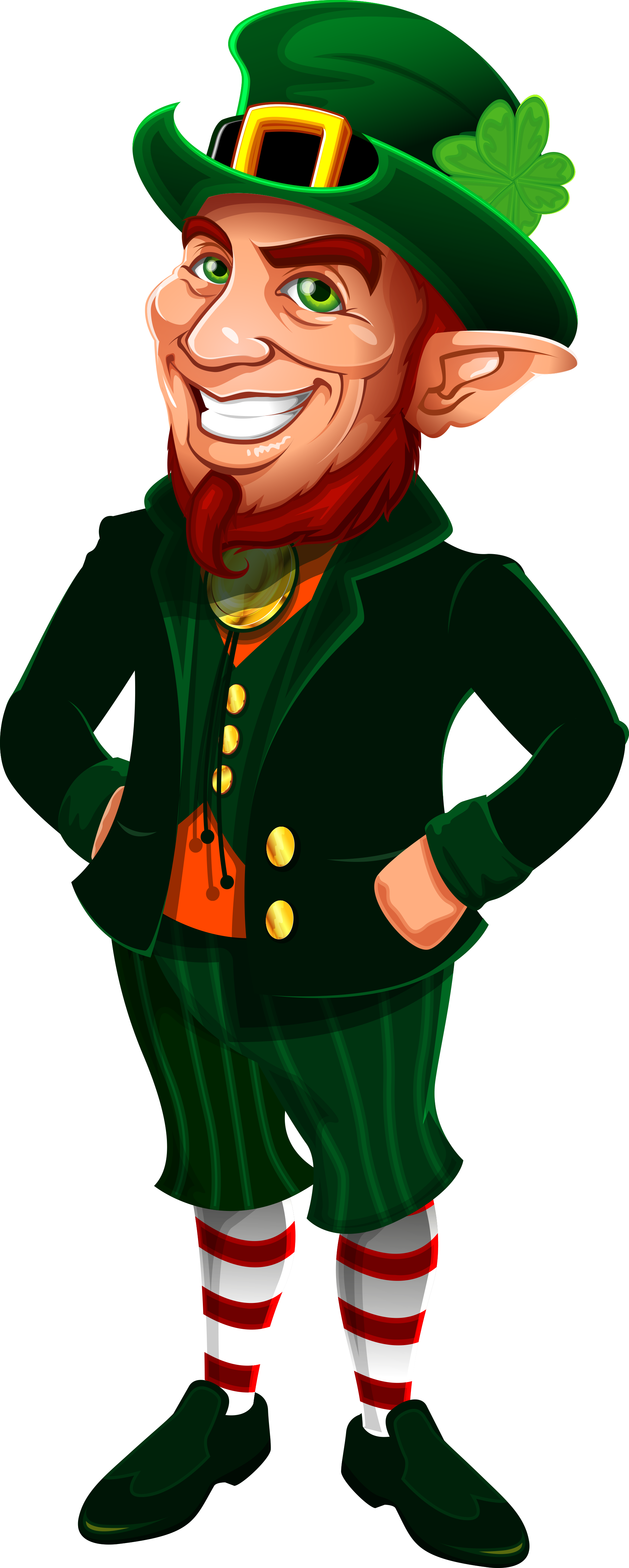 Lucky Leprechaun Online Slot Game - Lucky Leprechaun Slot Png (1941x4839), Png Download