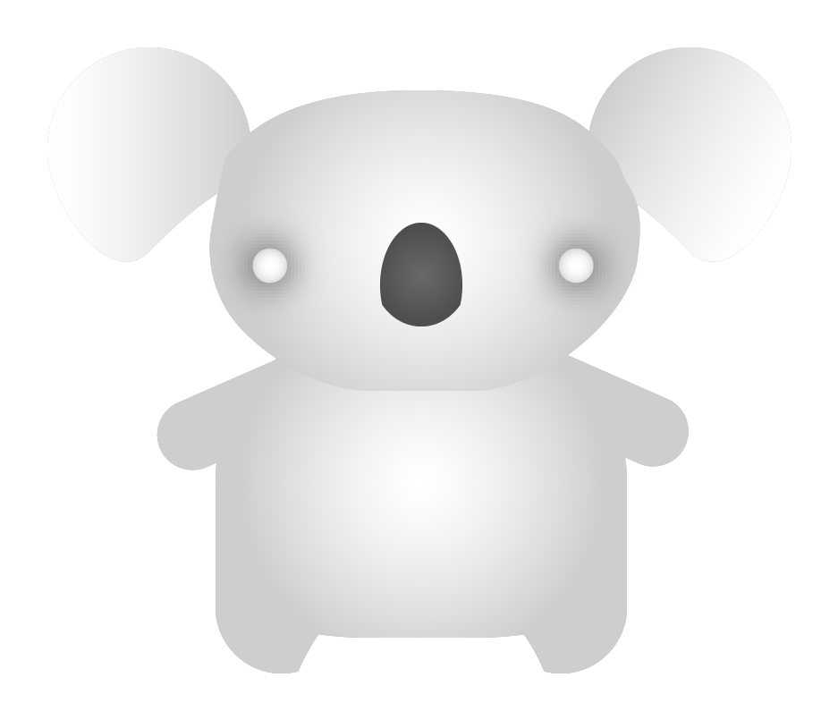 The Ghost Version Of The Koala - Obrazki Miłosne Z Napisami (952x820), Png Download