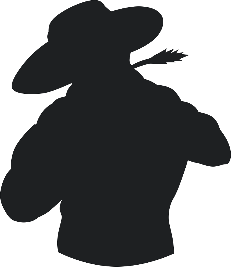 Farmer Shadow Logo - Presenter Silhouette Png (795x920), Png Download