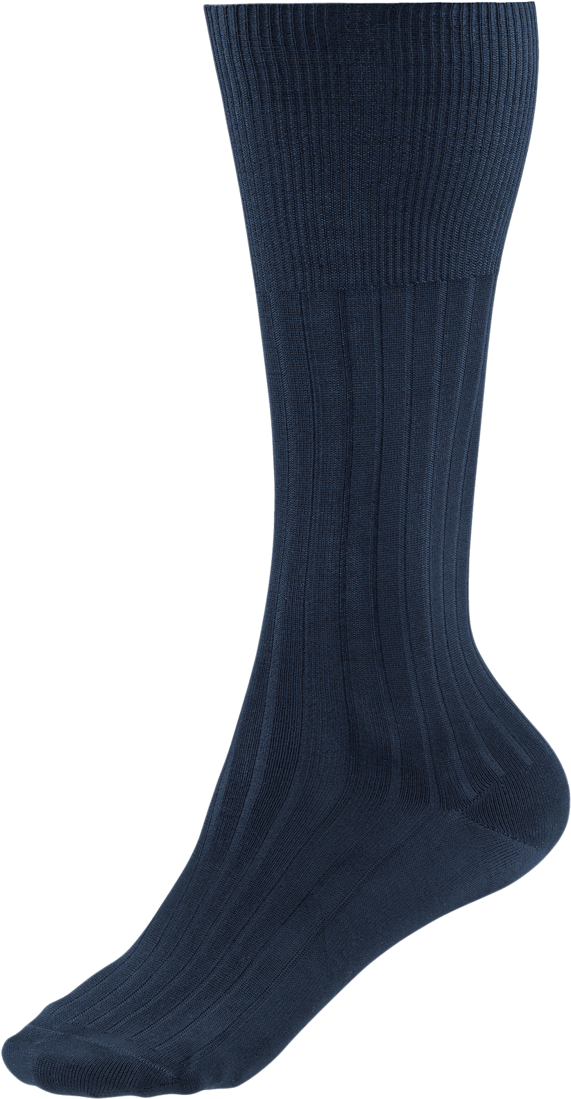 Kniestrümpfe In Navy - Sock (2000x2000), Png Download