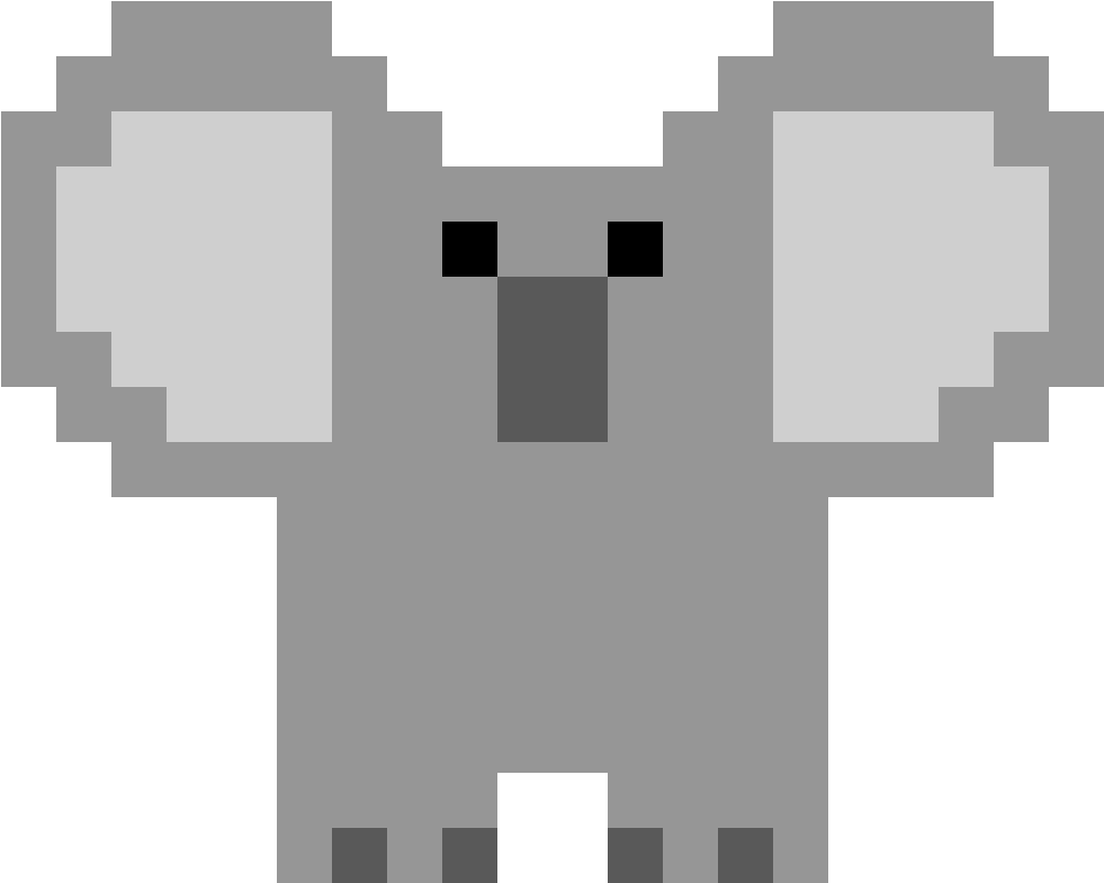 Koala - Flower Mario 8 Bit (1450x1050), Png Download