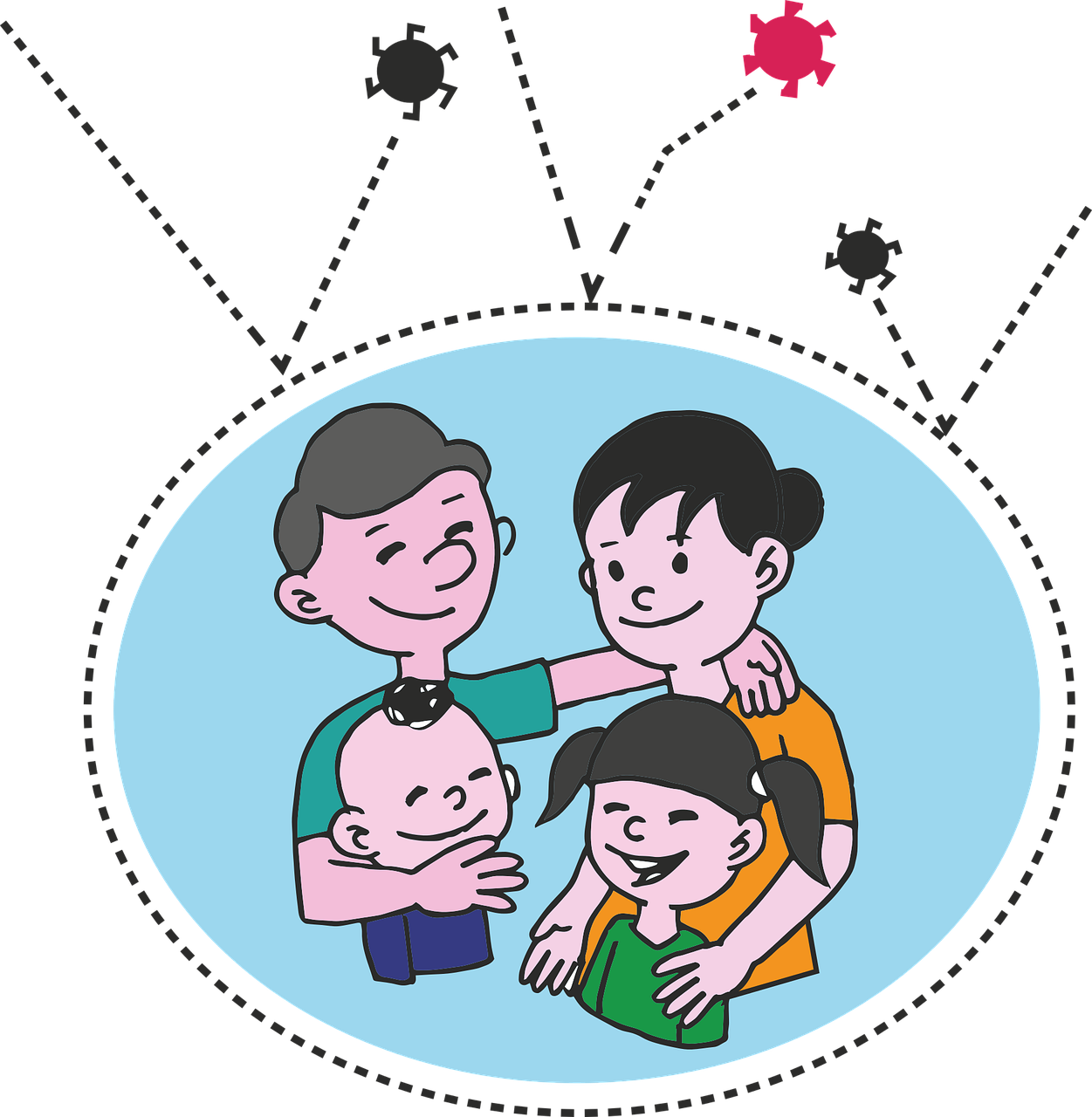 Family Mum Dad Child Children - Crowdfunding Vector (1251x1280), Png Download