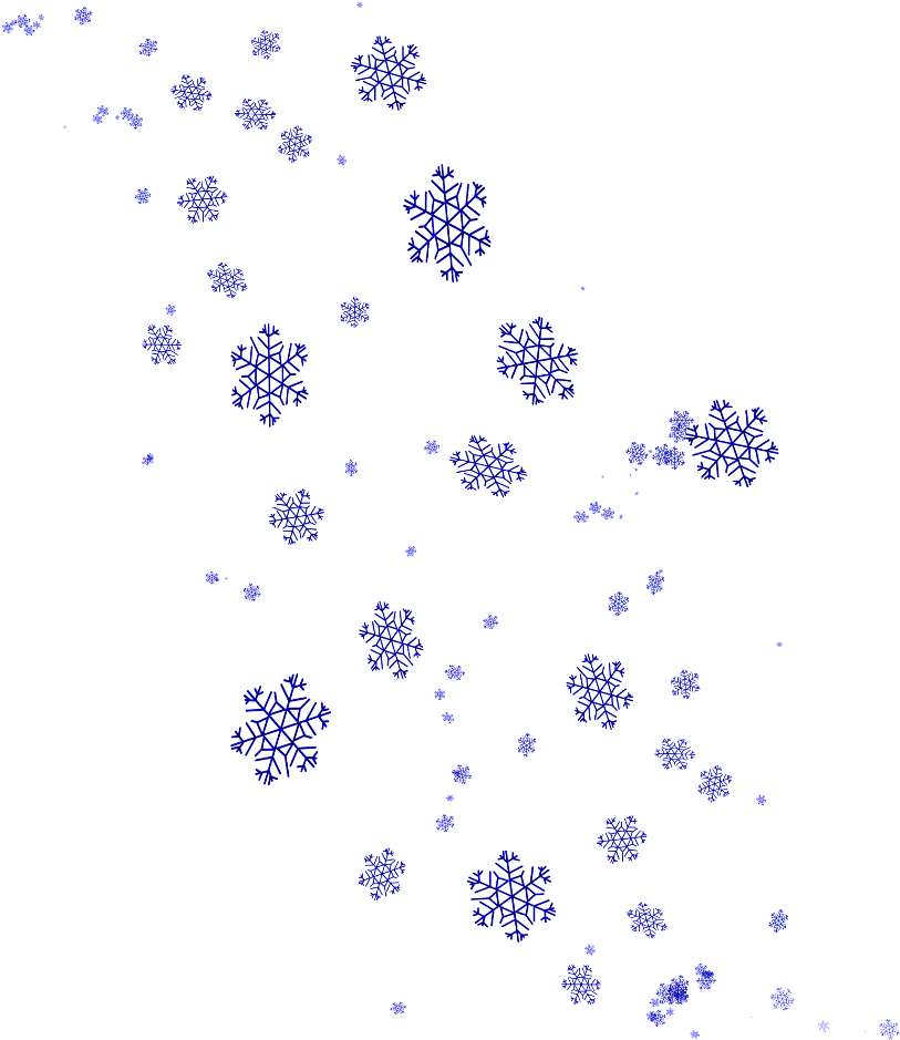 #mq #snowflakes #blue #floating #falling #snow - Illustration (1024x1024), Png Download