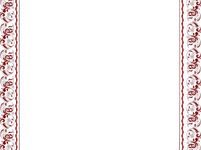 Abstract Floral Frame Png - Motif (640x480), Png Download