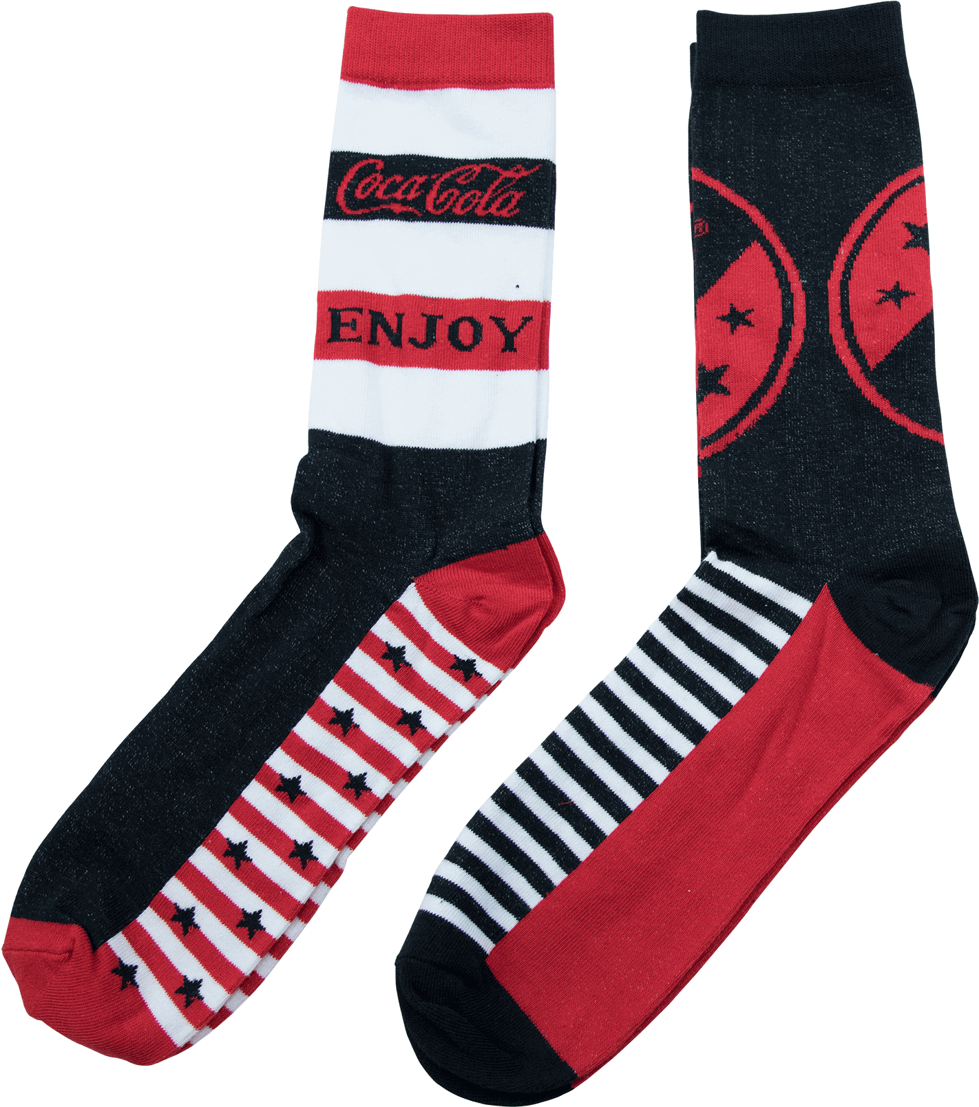 Coca-cola Script Men's Socks - Sock (2000x2043), Png Download