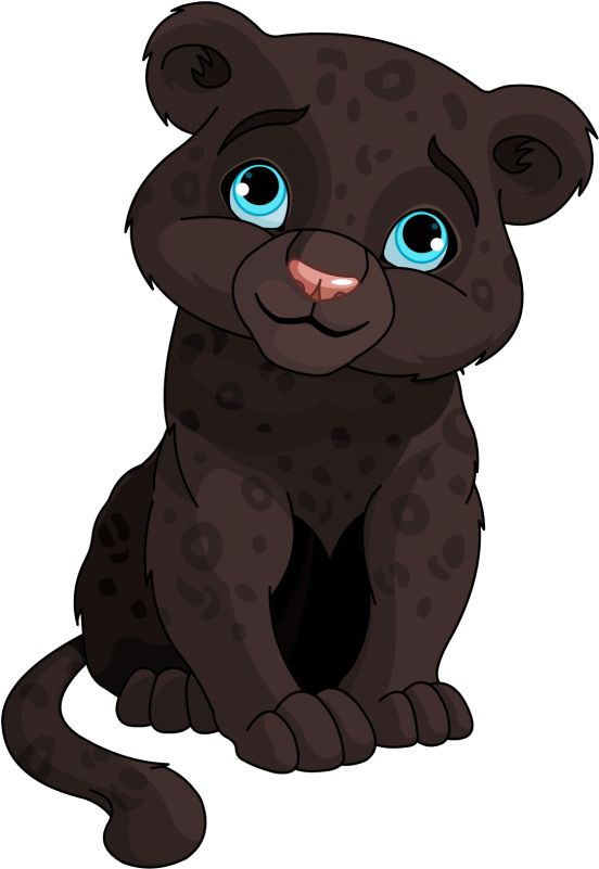 Panthère Noire Clipart (800x800), Png Download
