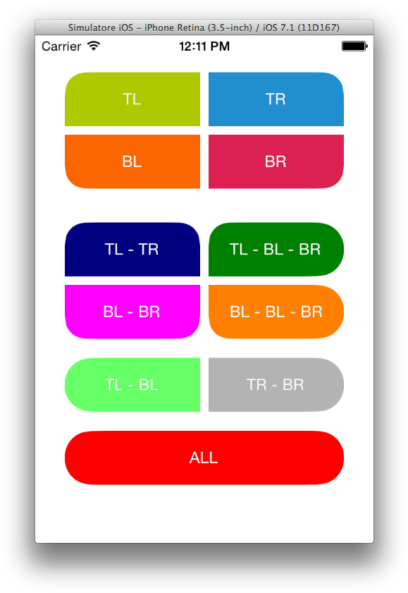 Ss-d - Rounded Corner Ui Button Xcode (594x856), Png Download