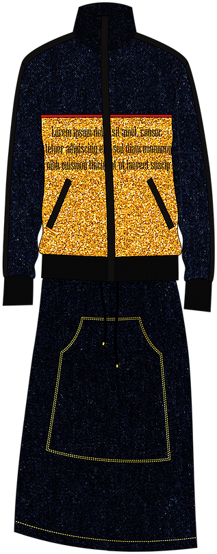 Jeans - Woolen (600x1000), Png Download