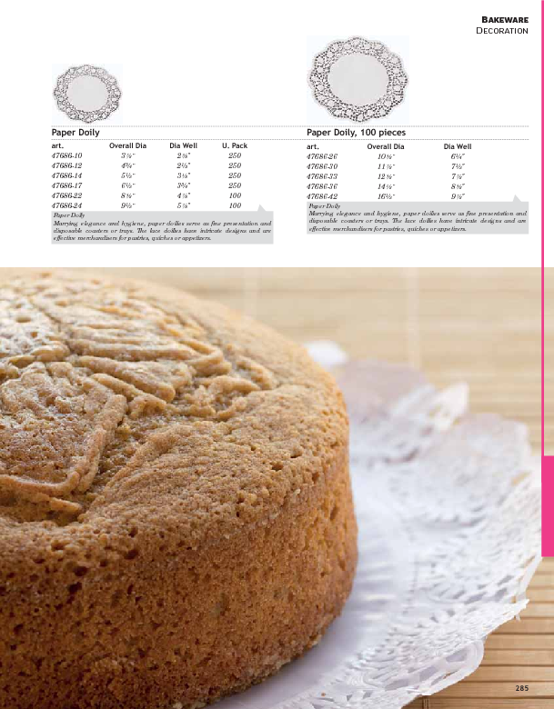 Download Spec Sheet - Sugar Cake (609x780), Png Download