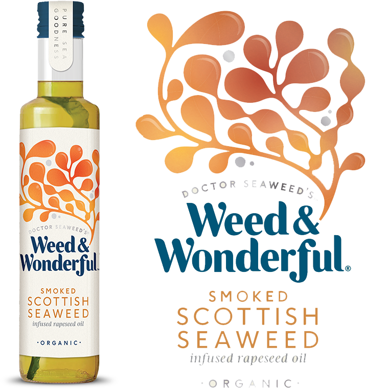 Smoked Seaweed Infused Oil - Weed And Wonderful (800x800), Png Download