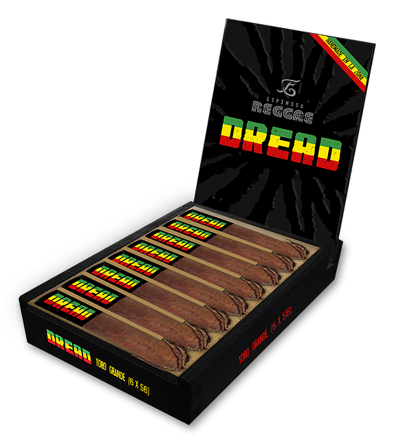 Espinosa Reggae Dread - Espinosa Cigars Reggae (583x754), Png Download