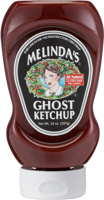 Melindas Ghost Pepper Naga Jolokia Ketchup - Melinda's Ketchup (700x700), Png Download