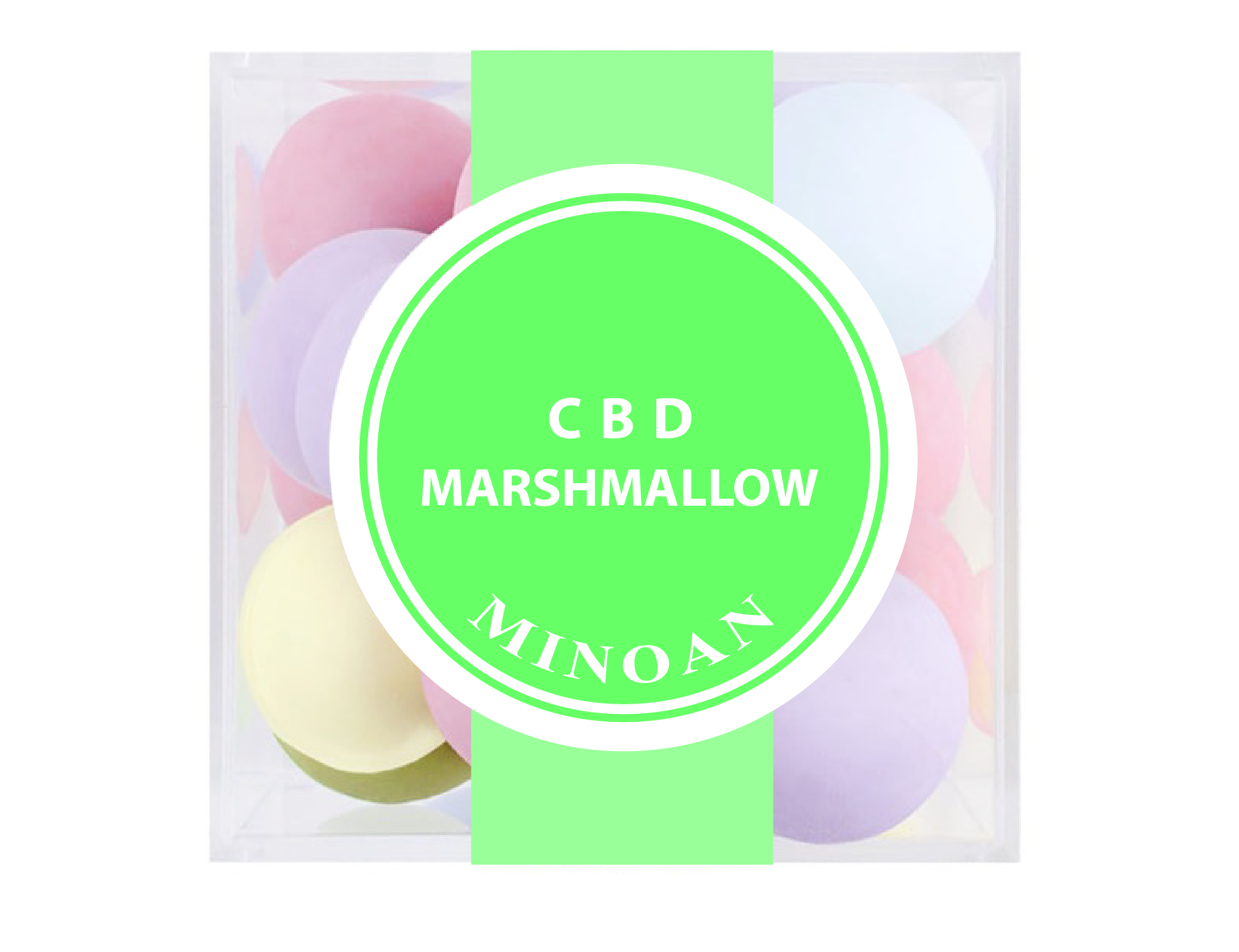 Cbd Infused Marshmallow By Cbd Infused Edibles And - Bar Soap (2083x2083), Png Download