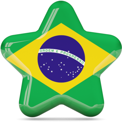 Illustration Of Flag Of Brazil - Download Brazil Flag (640x480), Png Download