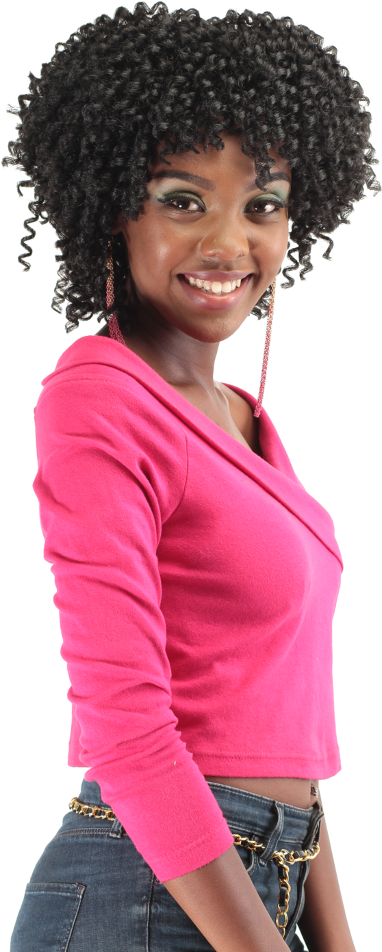 Darling Africa Soft Dreads - Afro (1000x1500), Png Download